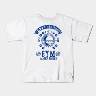 Waterbending Gym Kids T-Shirt